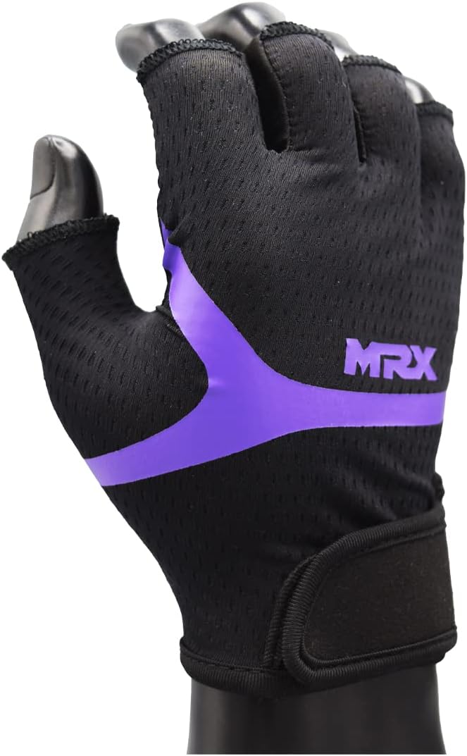 MRX Ladies Weight Lifting Gloves Women Fitness Training Exercise Glove Anti Slip Padded Shock-Absorbing Extra Grip Crossfit Multi Colors
