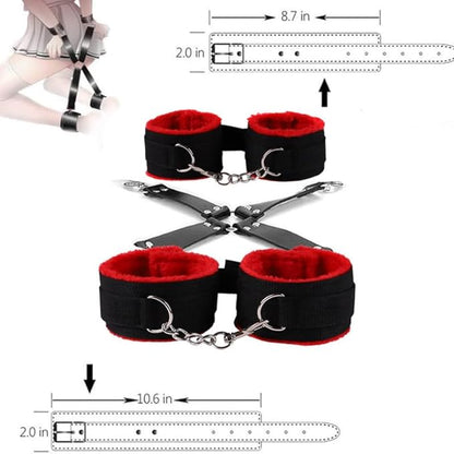 12 Piece Indoor Fitness Multifunctional Adjustable Set with Hip Trainer and Fitness Rope, Couple Gift - D10