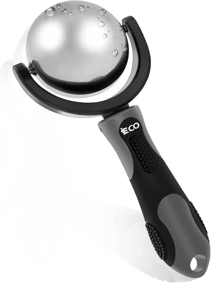 iECO Cold Massage Roller Ball - Ice Roller Ball for Muscles Deep Tissue, Cold & Heat Therapy, Plantar Fasciitis Roller