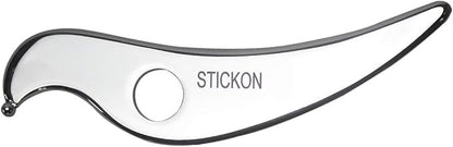 Stainless Steel Gua Sha Scraping Massage Tool - STICKON IASTM Tools Great Soft Tissue Mobilization Tool (B1 Shape)