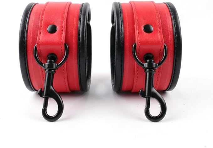 Spreader Bar Heavy Duty Stainless Steel Expandable Bar Home Gym with 4pcs Furry Crocodile Red Adjustable Strap,Sports Aid Training Pilates Aid Kit,Indoor Yoga Set