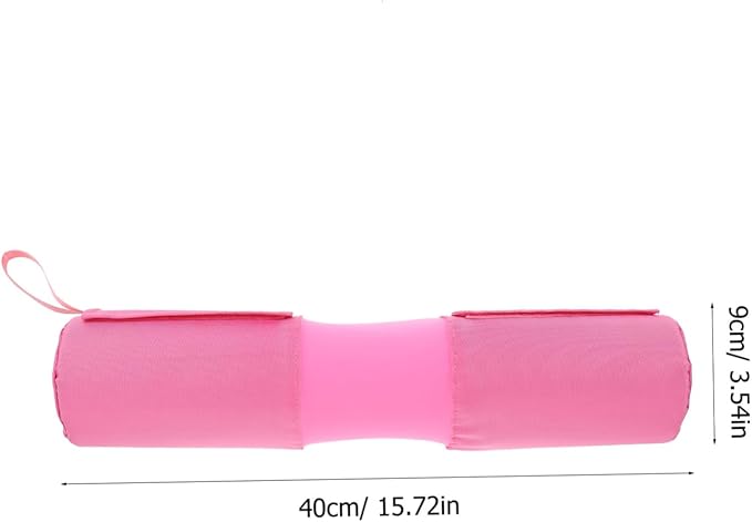 Milisten Fitness Barbell Cushion Pad for Shoulder Support Foam Squat Pad for Squats Lunges and Hip Thrusts Lightweight Portable Fitness Accessory Random Style