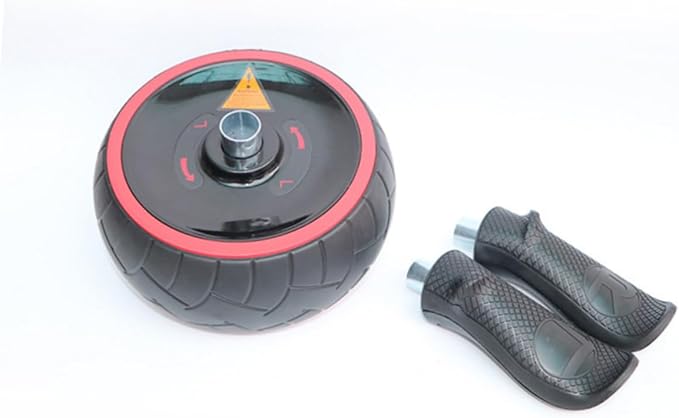 GANAZONO Rebound Abdominal Wheel Exercise Wheel Home Workout Training Equipment Rubber Ab Roller Knee Mat