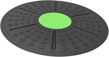 Alipis Fitness Training Balance Board for Core Stability and Posture Improvement PP Material Yoga and Pilates Exercise Accessory with Anti-slip Massage Surface for Home Gym