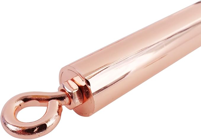 Spreader Bar Expandable Rose Gold Stainless Steel Bar, Yoga Training Fitness Gear, Workout Bar,Sports Gym Kit