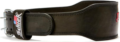 Schiek Jay Cutler Signature Leather Belt - Comfortable Weight Lifting Belt