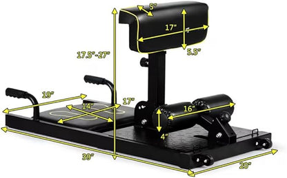 Multi-Functional Home Gym Machine with Adjustable Height and Cushion, Sissy Squat, Push-ups, Sit-ups, Rope Exercises, and More - Enhance Your Fitness with Our 8-in-1 Workout Solution