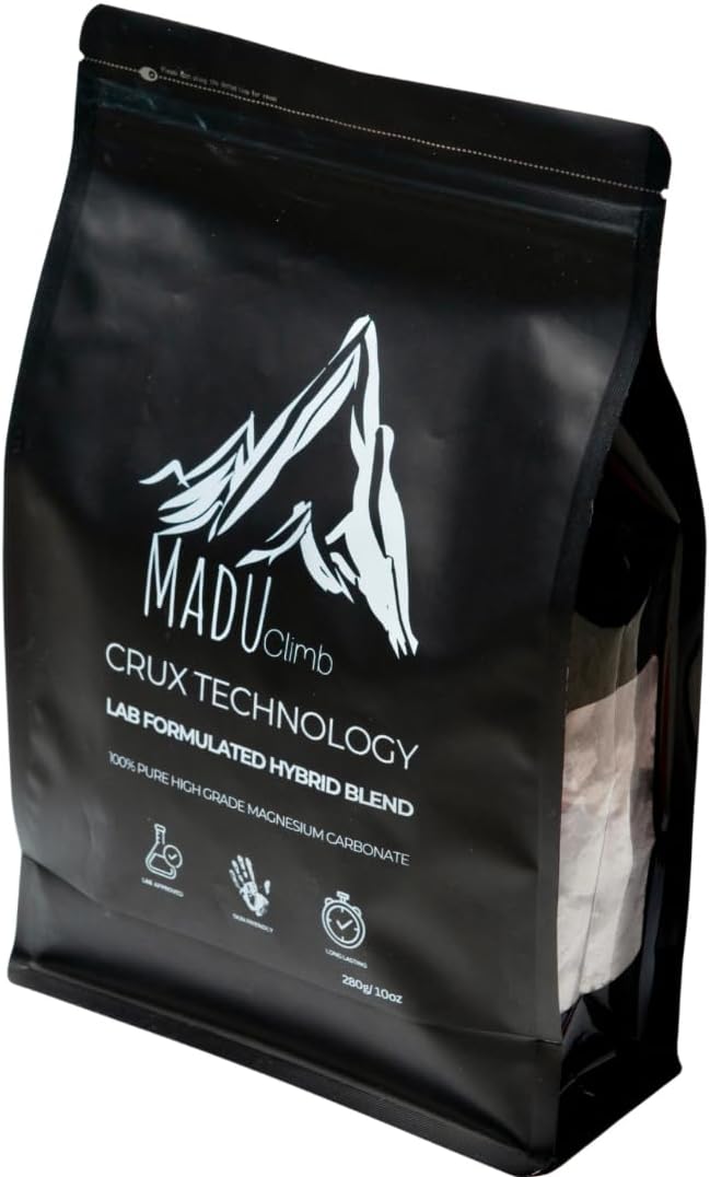 Crux Technology Sports Chalk for Rock Climbing 100% Magnesium Carbonate