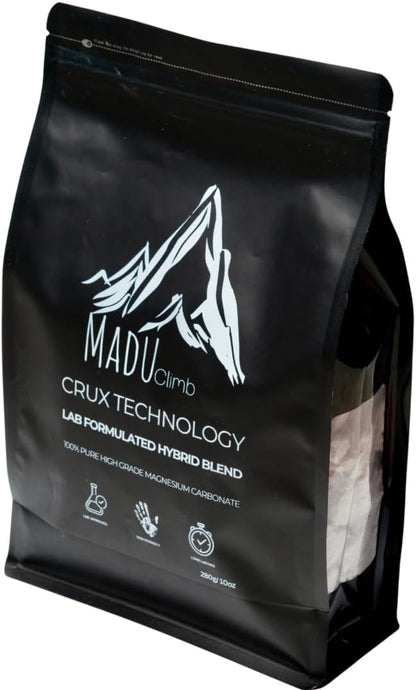 Crux Technology Sports Chalk for Rock Climbing 100% Magnesium Carbonate