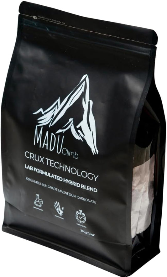 Crux Technology Sports Chalk for Rock Climbing 100% Magnesium Carbonate