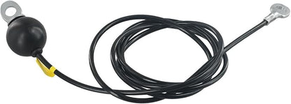 Steel Wire Rope for Multi Gym Replacement Cable, Weight Machine Pulley Rope Fitness Equipment Repair Kit, 100kg Heavy Duty DIY for Home Gym Cable 2.5M(2M)
