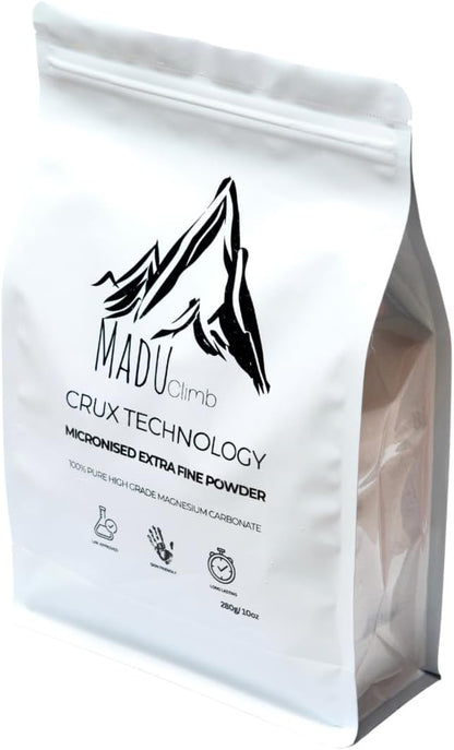 Crux Technology Sports Chalk for Rock Climbing 100% Magnesium Carbonate