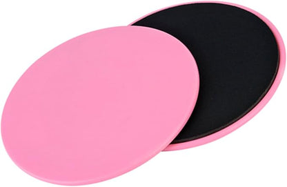 2PCS Fitness Sliding Plate Core Sliders Total Body Workout Sliding Plate Fitness Gliding Plate Equipment for Total Body Exercise Workout