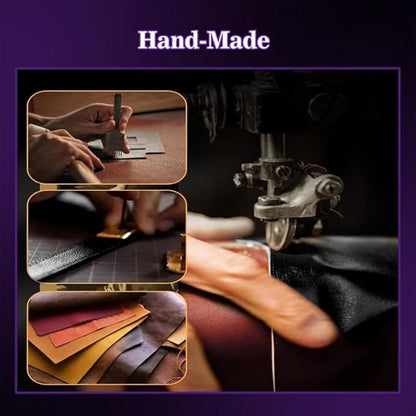 10-Piece Leather Couples Home Gym Set: Complete Partner Yoga, Pilates & Fitness Training Kit for A Full-Body Couples Workout (Purple)
