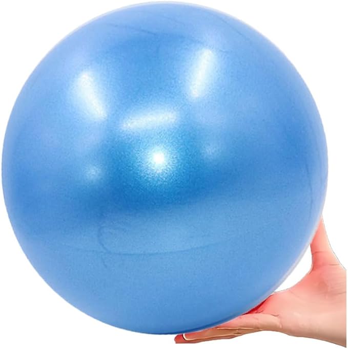 Small Exercise Ball 9 inch Pilates Ball Mini Yoga Ball Anti Burst Balance Physical Therapy Balls