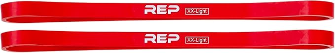 REP Fitness Short Resistance Bands for Strength and Conditioning. Multiple Resistance Levels Available from 5-230lbs. Sold as a Pair. 12" Length.