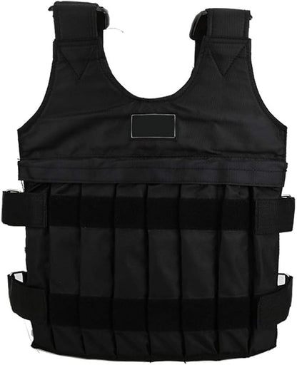 20kg Weighted Vest, Adjustable Bodybuilding Weight Vest with Removable Sandbags Fitness Training Gym Heavy Body Exercise for Weight Training Exercise