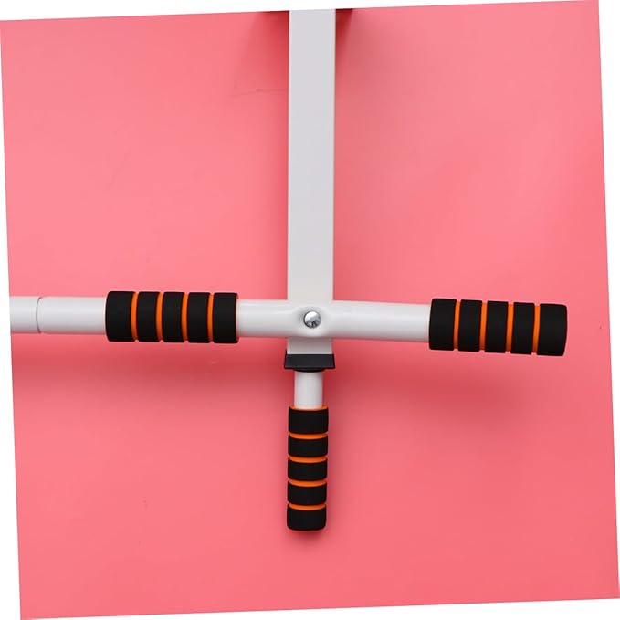 VANZACK Heavy Duty White Doorway Pull up Bar for Home Gym, Professional Upper Body Chin up Bar for Indoor Strength Training and Bodyweight Workouts