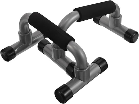 VALICLUD H-shape Parallettes Bars Push up Stands, Non-slip Fitness Pushup Board Comfortable Grip, Portable Exercise Equipment for Home Chest Training and Strength Workouts