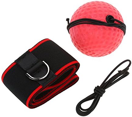 Dioche Boxing Reflex Balls with Adjustable Headband, Multi-Functional Foot Kick Target Speed Punching Pad for Speed and Hand Eye Coordination Training, Boxing