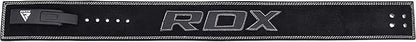 RDX Weight Lifting Belt Powerlifting, Approved By IPL and USPA, 10mm Thick 4" Leather Lumbar Back Support, Lever Buckle Gym Strength Training Equipment, Bodybuilding Deadlifts Squats Workout Men Women