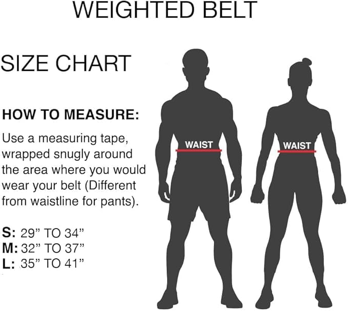 Weighted Training Belt (10-15 lb) – Ergonomic, Breathable & Adjustable – Perfect for Strength Training, Running & Fitness – Durable with Steel Weights