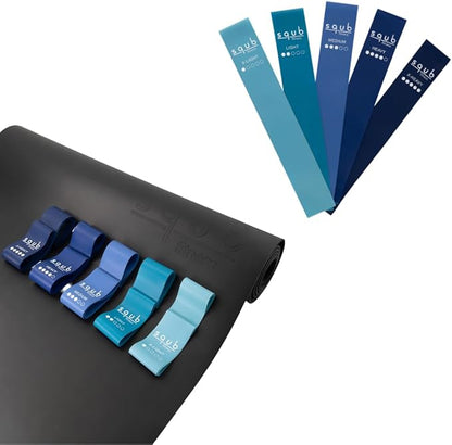Fitness Resistance Bands Set Stretch Bands for Exercise Bands Resistance for Home Workout Bands, with Handles Bands for Working Out Portable Fitness Bands Resistance Bands for Women Elastic Band