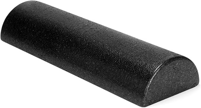 Foam Pilates Roller Exercise Rollers Deeply Tissue Muscle Massage Semicircle Design Muscles Pilates Massage Roller Block Muscle Relaxation Tool