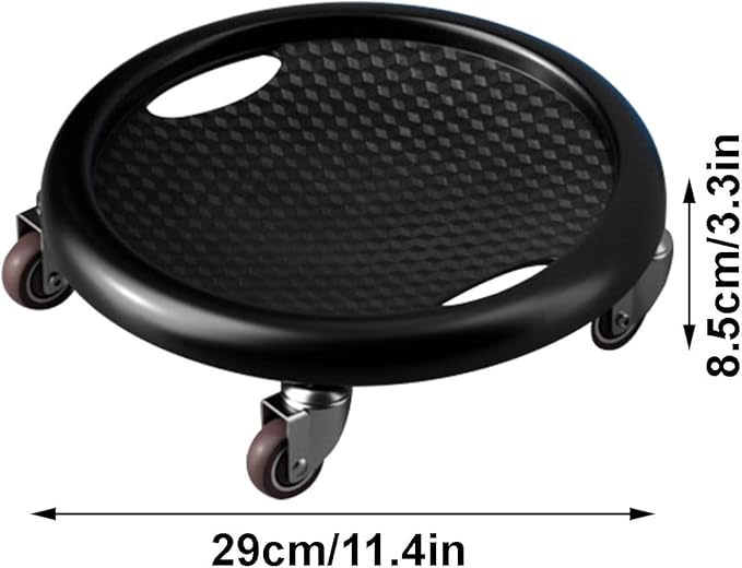 Core Coaster Abdominal Abs Training Machine Equipment,Ab Wheel Roller Exercise for Home Gym Workout Fitness,Waist Strength Trainer with a Kneel Mat