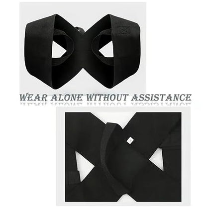 Fitness Heavy Shoulder Straps, Adjustable Fitness Posture Corrector Training Straps, Back Straightener Posture Corrector for Men Weight Training, Press Lifts, Chest Straight, Bench Presses (S)