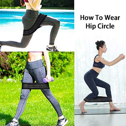 Resistance Bands for Women Butt and Legs, Booty Band, Workout Bands Resistance for Booty, Fitness Bands for Hip, Glute, Circle Peach Booty Squat Lunge Gym
