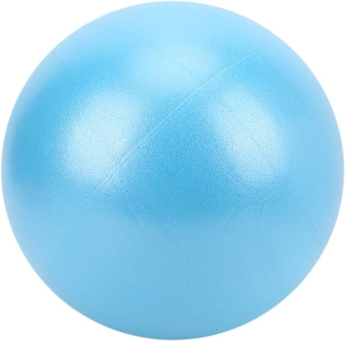 25cm Non-Slip Exercise Ball for Yoga & Pilates - Small Stability Ball for Core Strength Training, Home Gym, Balance Workouts