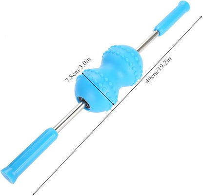 Taidda Massage Roller, Portable Multifunctional Body Muscle Yoga Massage Roller Stick Pain Relief Stick
