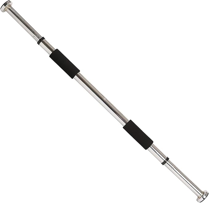 Sunny Health & Fitness Adjustable Doorway Pull Up Bar – Chin Up Bar for Home Gym Training