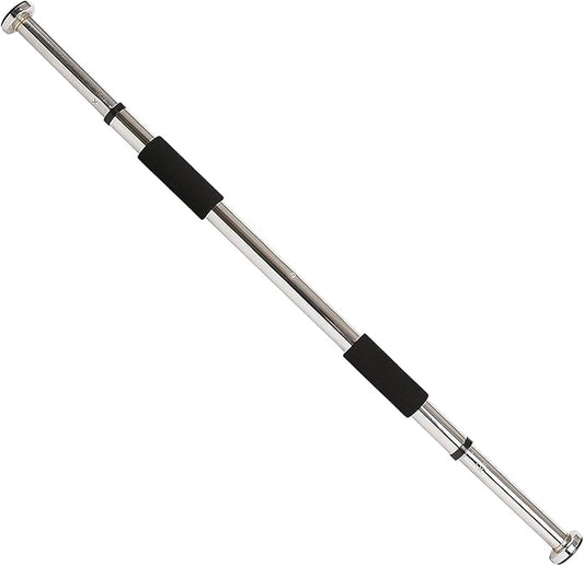 Sunny Health & Fitness Adjustable Doorway Pull Up Bar – Chin Up Bar for Home Gym Training