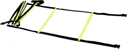 Agility Ladder Agility Ladder Speed Ladder, Fixed Basketball Pace Training Jump Lattice Ladder,Speed Training Equipment, for Athletic Footwork, Sports Drills(Size:3.4M)