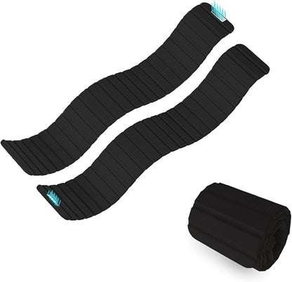 Magnet Adjustable Wrist and Ankle Weights(1LB/2LB Each) Set for Men Women for Intensified Fitness - Durable Exercise Bracelets to Boost Your Workouts 1Pair