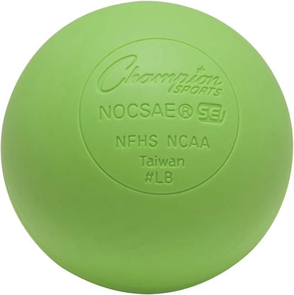 Champion Sports Lacrosse Balls & Rhino Skin Balls – Official Size, SEI Certified, Multiple Colors