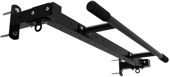 Wall Mounted Pull Up Bar with More Stable 4-Hole Design for Indoor and Outdoor Use Maximum Weight 440 Lbs Home Indoor Wall Wall Hanging Straight Bar Muscle Training Fitness Equipment