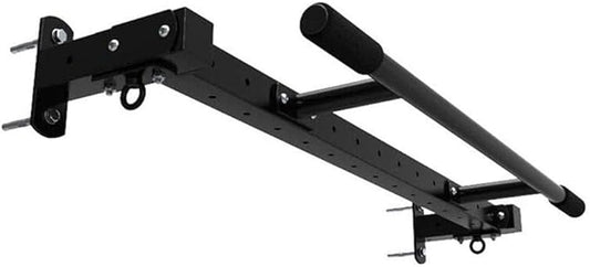 Wall Mounted Pull Up Bar with More Stable 4-Hole Design for Indoor and Outdoor Use Maximum Weight 440 Lbs Home Indoor Wall Wall Hanging Straight Bar Muscle Training Fitness Equipment