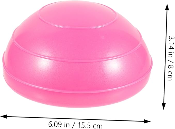 Kichvoe Half Balancing Ball for Kindergarten Balance Training Fitness Step Ball Gym Massage Tool for Core Stability and Coordination Exercise