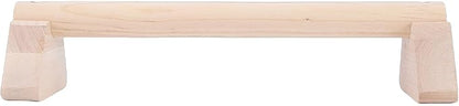 Focket 2 Pcs Wood Push Up Bars, Wooden Parallettes Bars with Non Slip Pads, Pushup Handles Calisthenics Equipment for Handstand Training, Home Fitness Equipment for Men Women