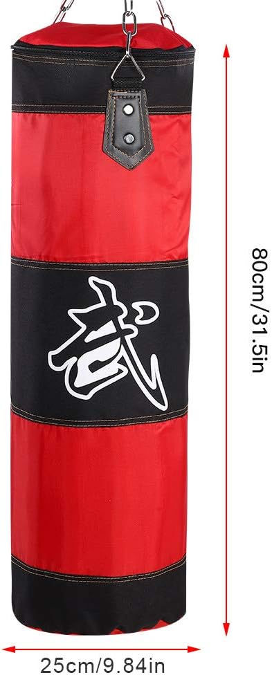 Fitness Sandbags, Boxing Bag Hanging Punching Bag Sports Training Equipment for Kickboxing, Muay Thai, Home Gym Equipment