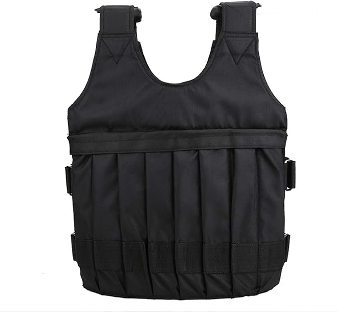 20kg Weighted Vest, Adjustable Bodybuilding Weight Vest with Removable Sandbags Fitness Training Gym Heavy Body Exercise for Weight Training Exercise
