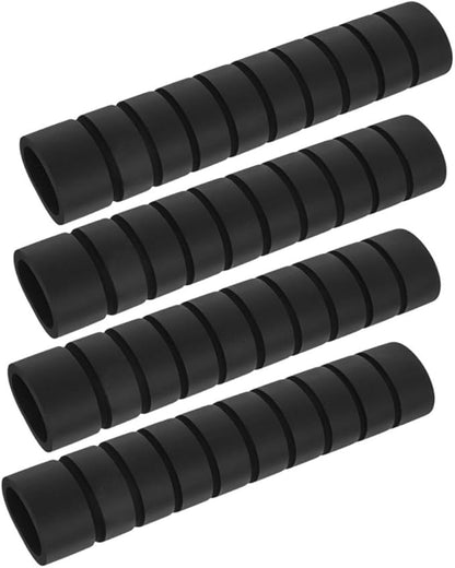 Mipcase 4pcs Nonskid Barbell Pad Squat Pad for Weightlifting Lunges and Hip Thrusts Foam Sponge Hand Protection with Moisture Wicking Design for Home Gym and Travel