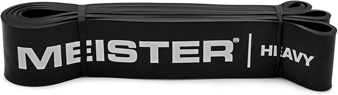 Meister X Band Comfort-Width 41" x 2" Resistance Bands - X-Wide Premium Loop Bands