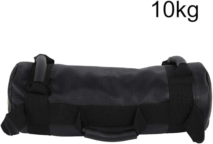 Sandbags for Working Out, Workout Sandbag Heavy Duty Training Weight Bag with Handles PU Leather Adjustable Weight Fitness Sand Bags