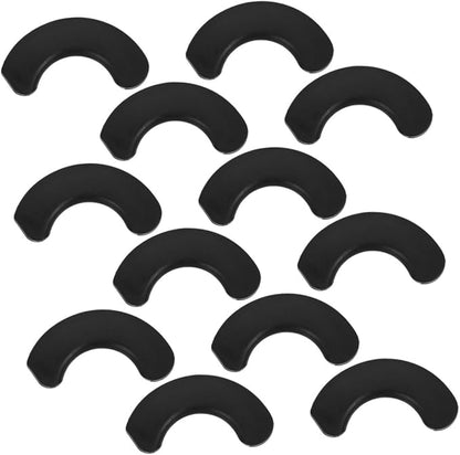 Milisten 12pcs Barbell Pad Set Workout Bench Pad Replacement for Squats Hip Thrusts Gym Equipment
