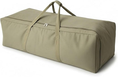 Extra Large Canvas Travel Duffle Bag Heavy Duty, Sports Travel Military Camping Tent Storage Army green