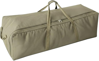 Extra Large Canvas Travel Duffle Bag Heavy Duty, Sports Military Camping Tent Travel Storage Army green